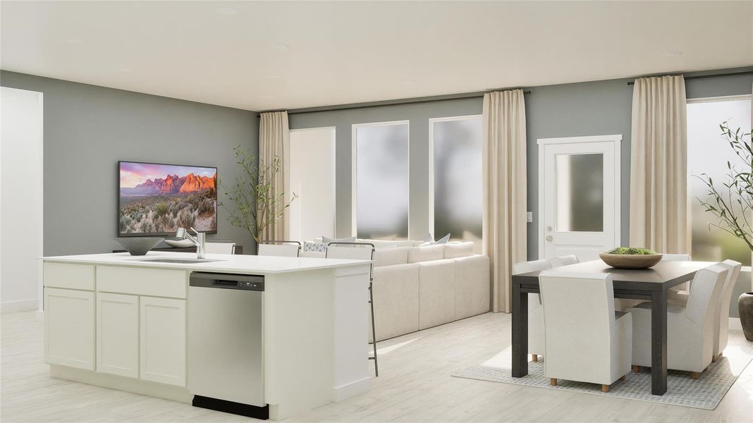 Furnished interior view inside a new home in Pleasant Hill, Bryan (Image 9).