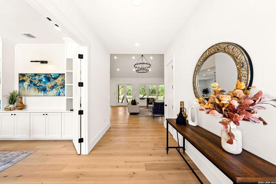 Furnished interior view inside a new home in , Boerne (Image 7).