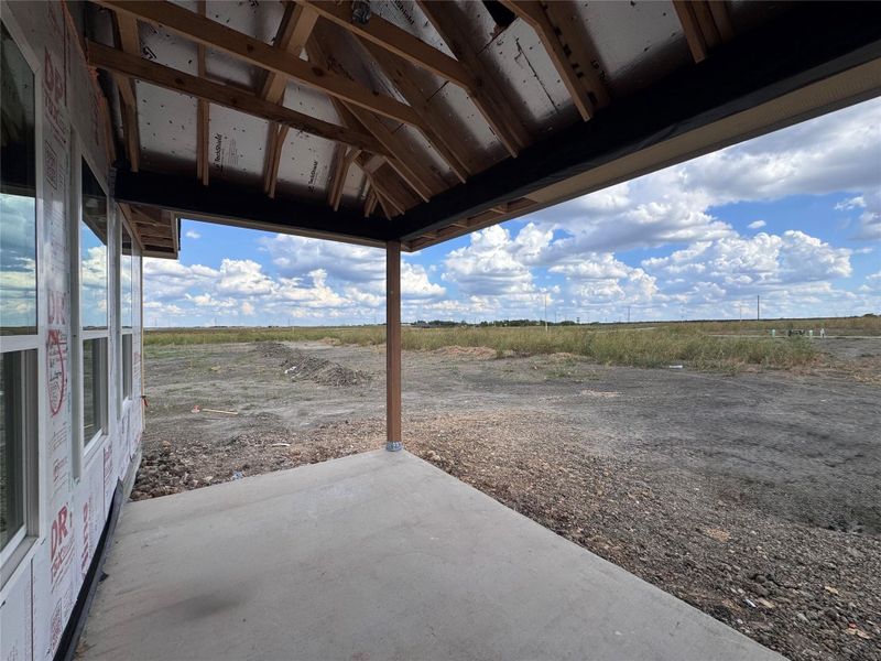 In-progress construction of a new home in Willow Springs, Creedmoor, TX (Image 23). In-progress construction of a new home in Willow Springs, Creedmoor, TX (Image 23).