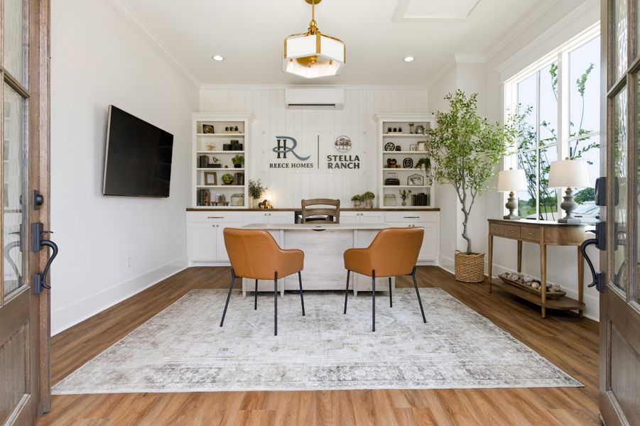 Furnished interior view inside a new home in Stella Ranch, Bryan (Image 14).