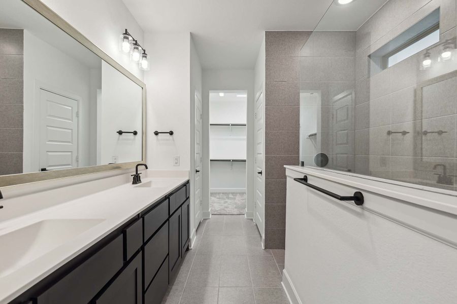 Representative furnished interior of a home built from the The Capri by David Weekley Homes in Solterra - Cottage Series, Mesquite (Image 4). Representative furnished interior of a home built from the The Capri by David Weekley Homes in Solterra - Cottage Series, Mesquite (Image 4).