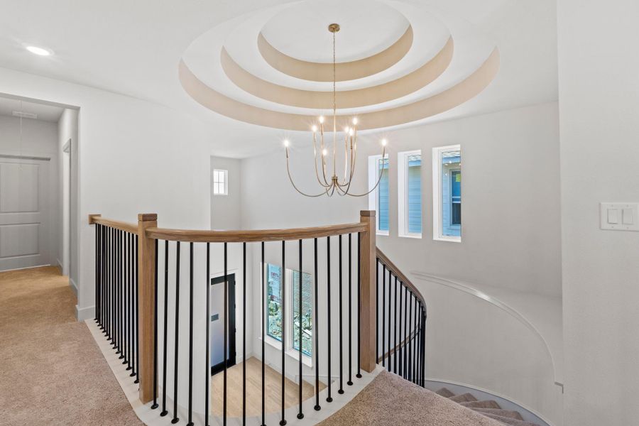 Spacious, unfurnished interior of a new home in Parmer Ranch, Georgetown (Image 16).