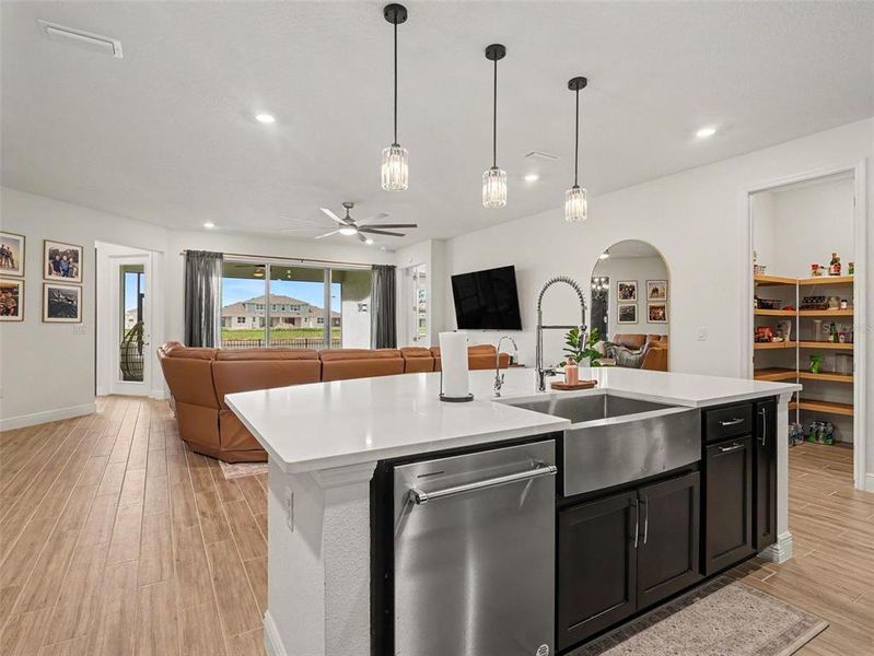 Furnished interior view inside a new home in Seaire, Parrish (Image 14).