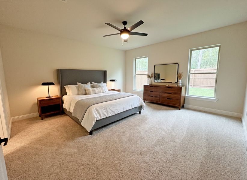 Furnished interior view inside a new home in Longleaf, Lumberton (Image 8).