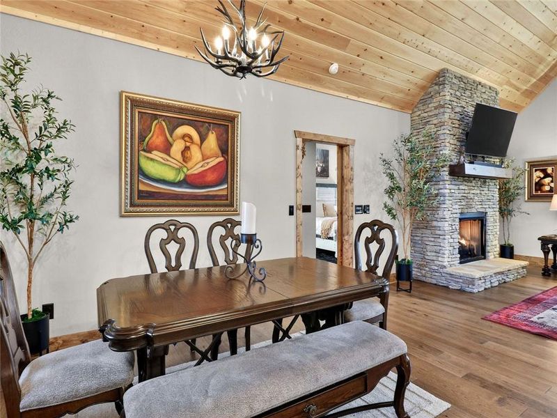 Furnished interior view inside a new home in , Ellijay (Image 40). Furnished interior view inside a new home in , Ellijay (Image 40).