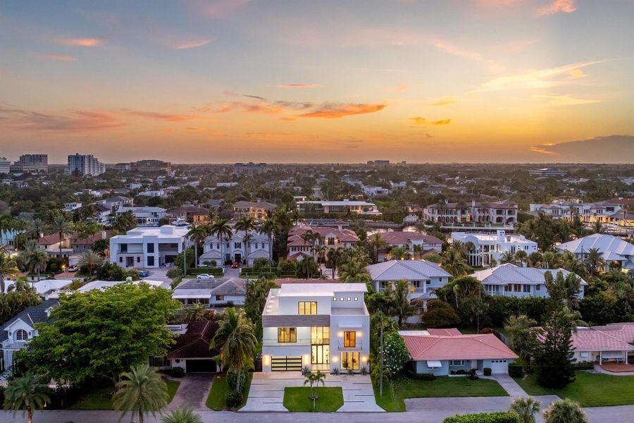 Front exterior of a new home in , Boca Raton, FL, highlighting curb appeal (Image 24). Front exterior of a new home in , Boca Raton, FL, highlighting curb appeal (Image 24).