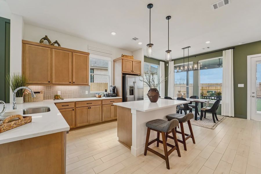 Representative furnished interior of a home built from the Laramie by Chesmar Homes in Jubilee 50's, Hockley (Image 6).
