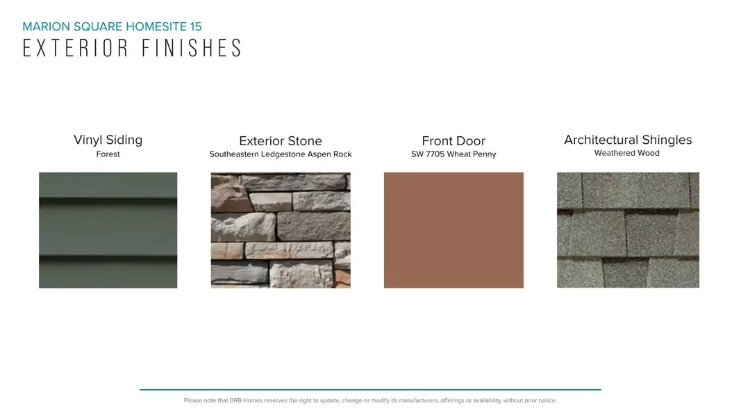 Sample of building materials used in homes in Marion Square, Greenville (Image 19). Sample of building materials used in homes in Marion Square, Greenville (Image 19).