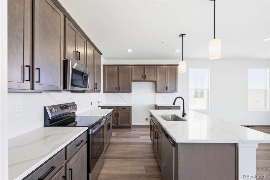 Furnished interior view inside a new home in , Erie (Image 8).
