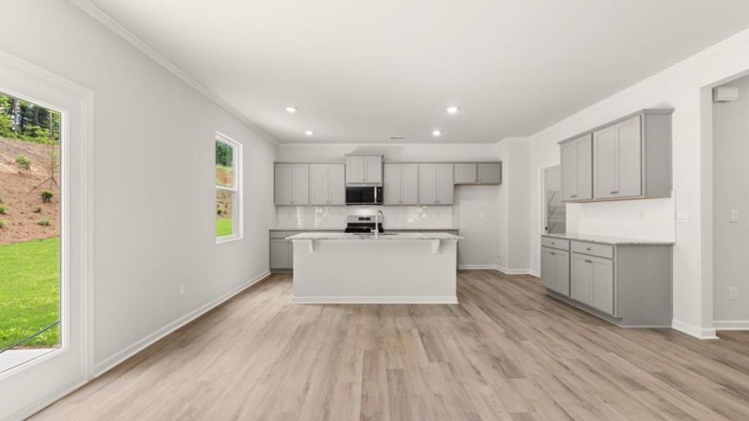 Furnished interior view inside a new home in Fairhaven, Lithia Springs (Image 11).