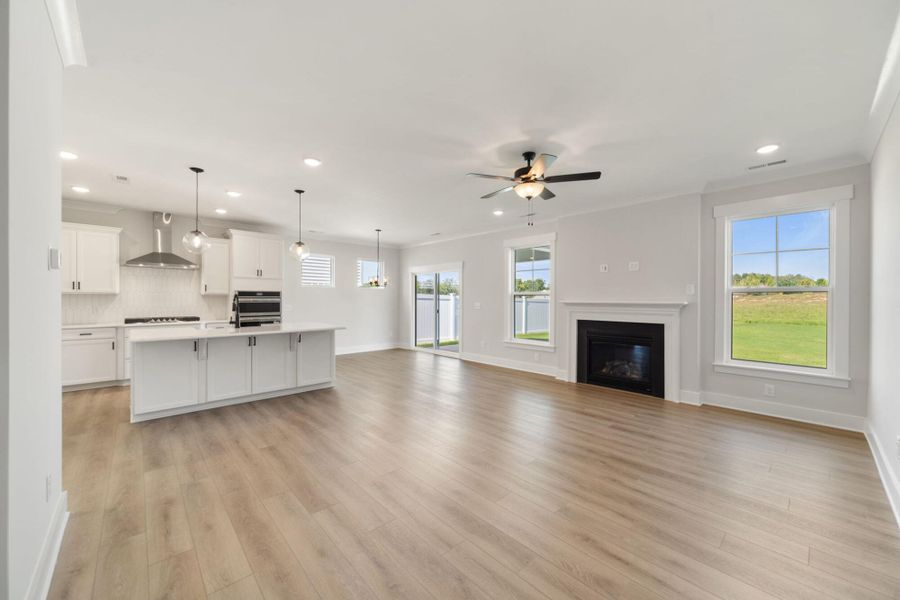 Spacious, unfurnished interior of a new home in Monterra, Kernersville (Image 18).