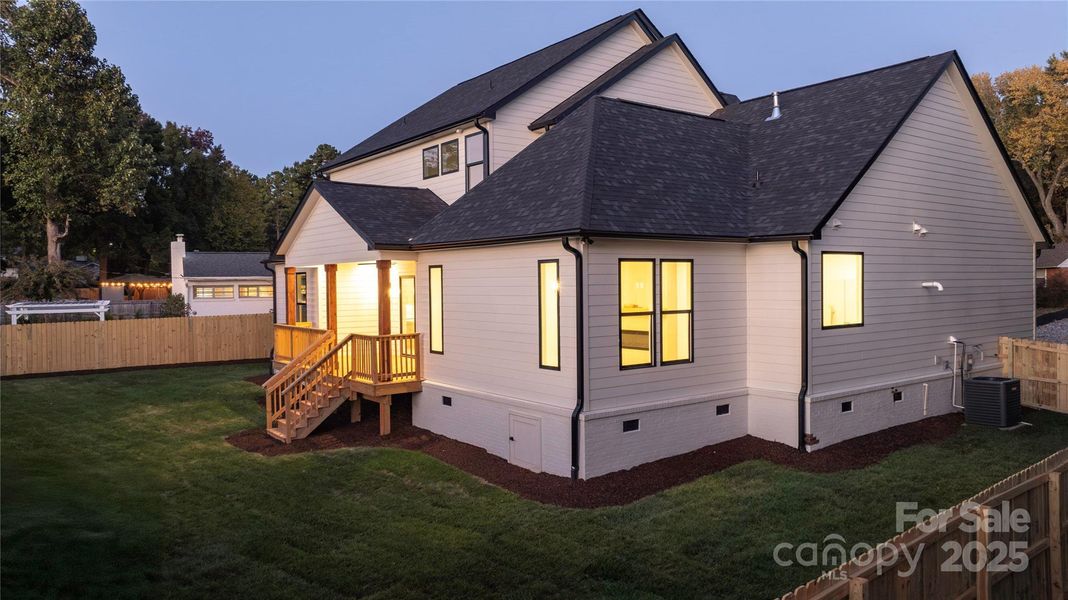 Exterior details and patio area of a home in , Charlotte (Image 29). Exterior details and patio area of a home in , Charlotte (Image 29).