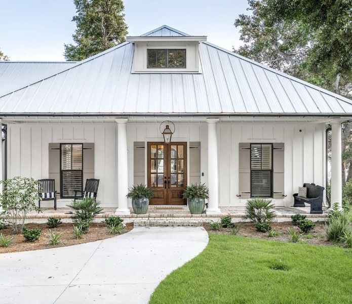 Front exterior of a new home in , Santee, SC, highlighting curb appeal (Image 1).