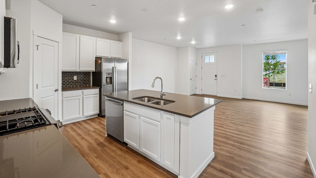 Furnished interior view inside a new home in Westerly - Townhomes, Erie (Image 14).