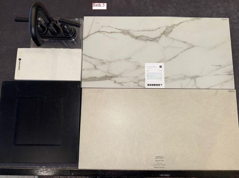 Sample of building materials used in homes in Legacy, Friendswood (Image 4).