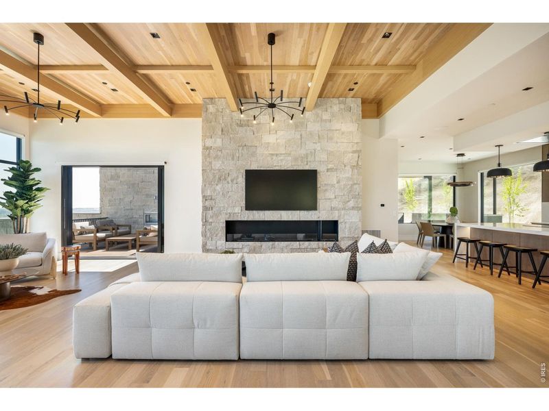 Furnished interior view inside a new home in , Boulder (Image 10).