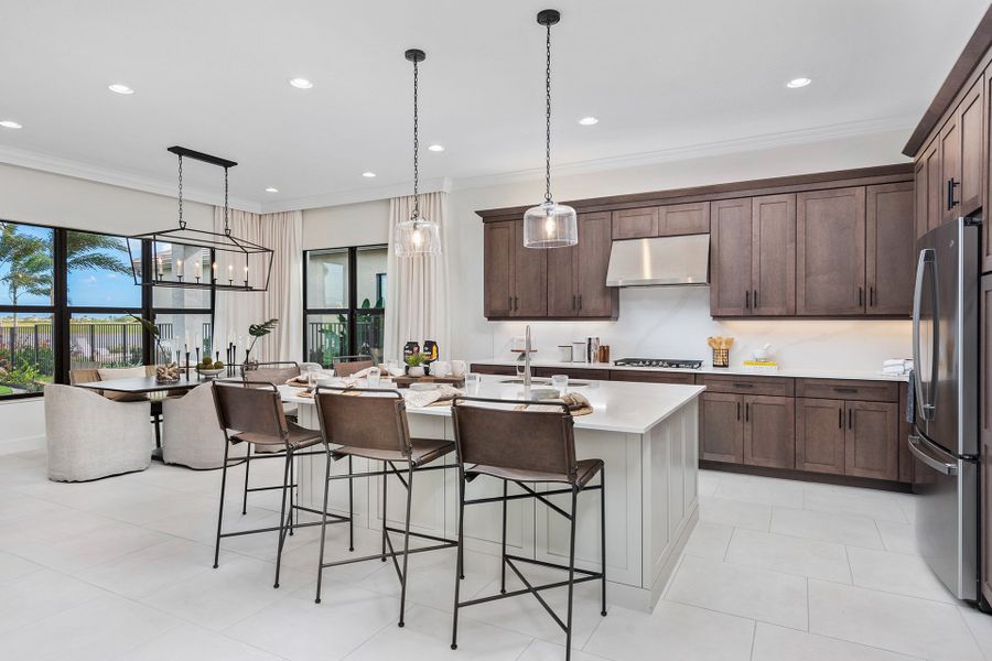 Representative furnished interior of a home built from the Madison by GL Homes in Valencia Parc at Riverland, Port St. Lucie (Image 8).