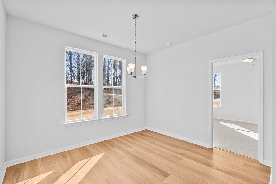 Spacious, unfurnished interior of a new home in Fieldstone, Lexington (Image 27). Spacious, unfurnished interior of a new home in Fieldstone, Lexington (Image 27).