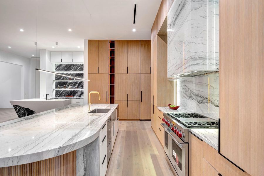 Furnished interior view inside a new home in , Houston (Image 27).