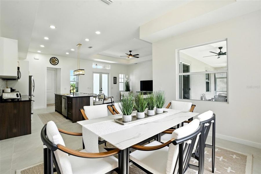 Furnished interior view inside a new home in , Placida (Image 29). Furnished interior view inside a new home in , Placida (Image 29).