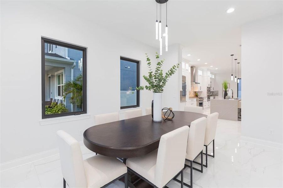 Furnished interior view inside a new home in , Tampa (Image 45). Furnished interior view inside a new home in , Tampa (Image 45).