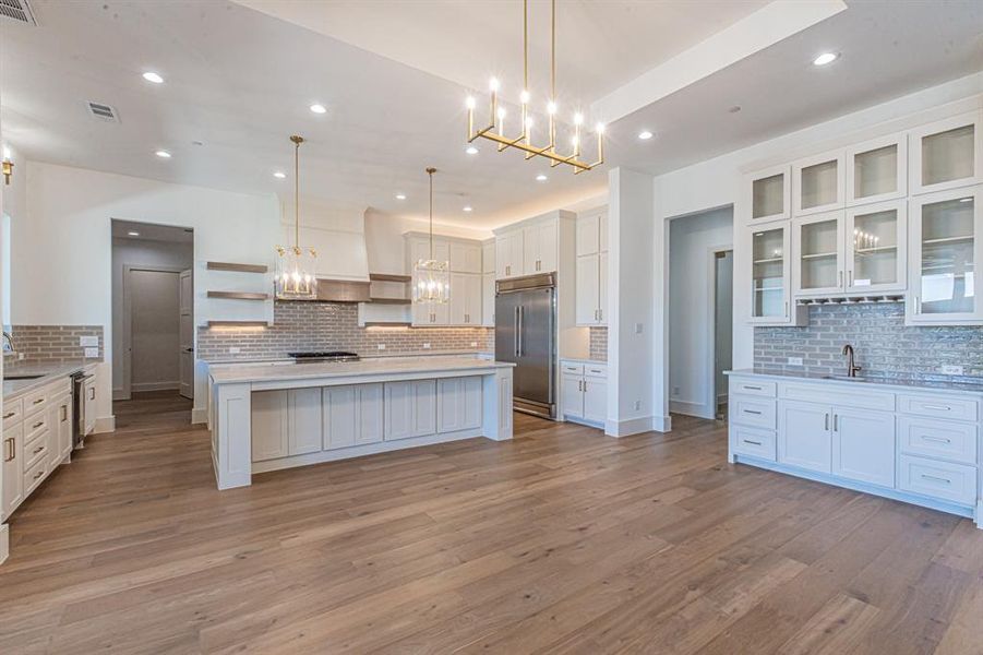 Furnished interior view inside a new home in , Northlake (Image 30).