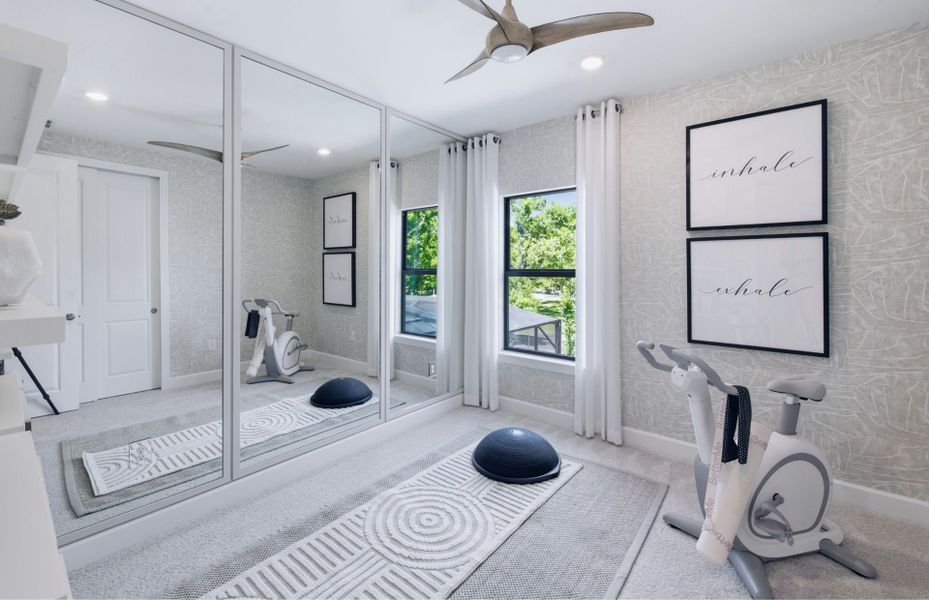 Representative furnished interior of a home built from the Imperial by Pulte Homes in Grandura, Sarasota (Image 35). Representative furnished interior of a home built from the Imperial by Pulte Homes in Grandura, Sarasota (Image 35).