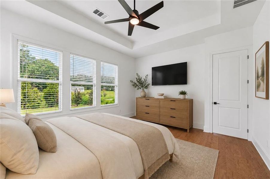 Furnished interior view inside a new home in , Cumming (Image 16).