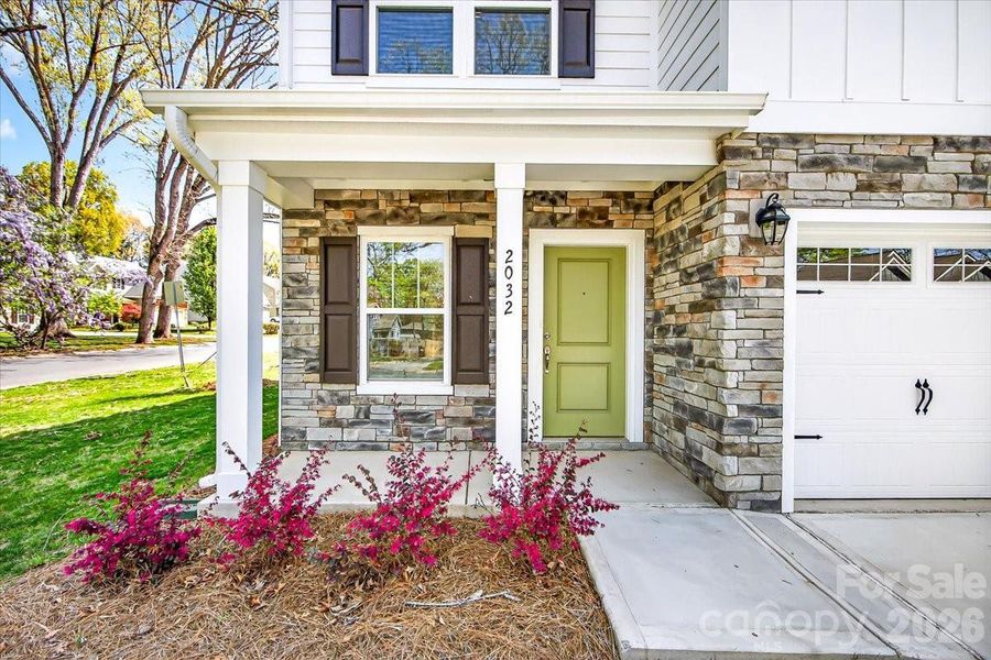 Exterior details and patio area of a home in , Charlotte (Image 27). Exterior details and patio area of a home in , Charlotte (Image 27).