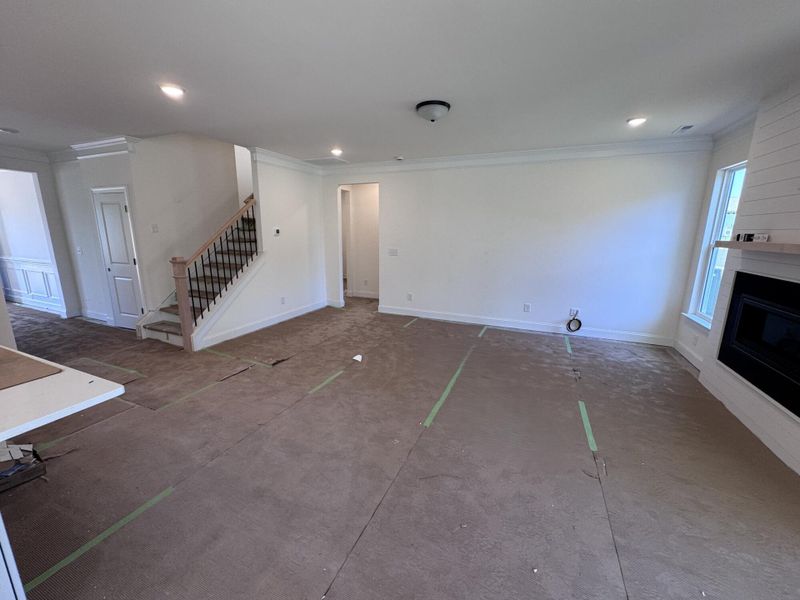 In-progress construction of a new home in Ashton Park, Monroe, NC (Image 12).