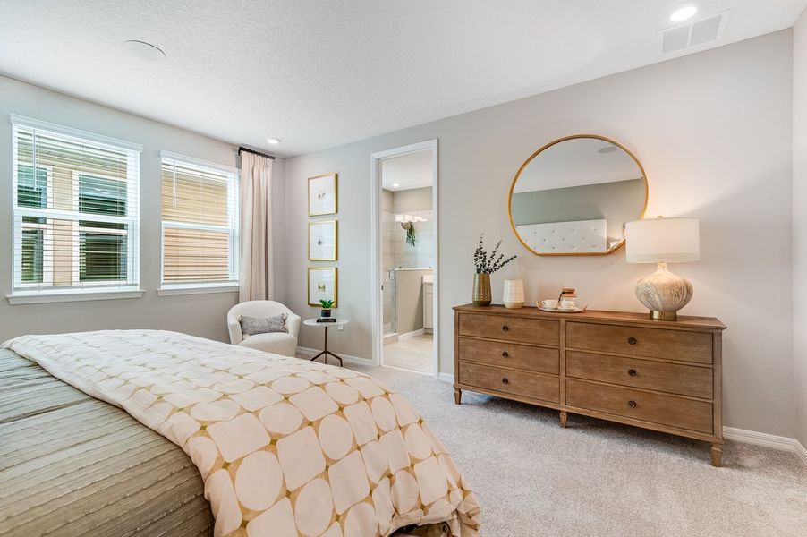 Furnished interior view inside a new home in The Waters at Center Lake Ranch, St. Cloud (Image 43).