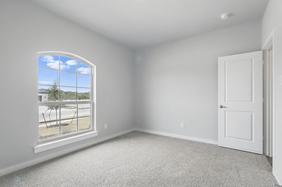 Representative unfurnished interior of a home built from the McKinley I by Cheldan Homes in Horizons at Bankston Estates, Venus (Image 38).