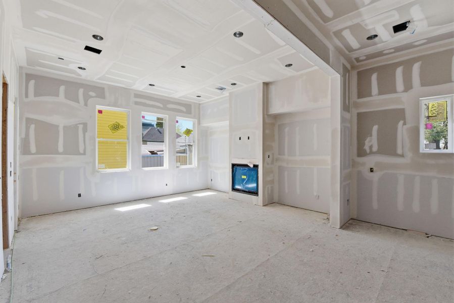 In-progress construction of a new home in , Houston, TX (Image 19).