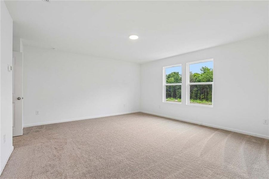 Spacious, unfurnished interior of a new home in Langston Reserve, Cartersville (Image 21).
