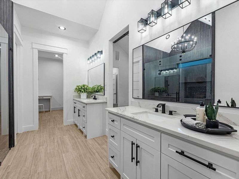 Furnished interior view inside a new home in , Dayton (Image 7).