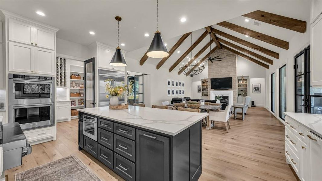 Furnished interior view inside a new home in , Weatherford (Image 7).