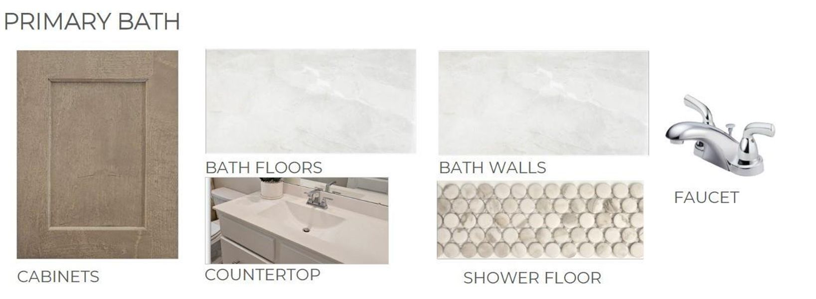 Sample of building materials used in homes in Tompkins Reserve, Katy (Image 5).
