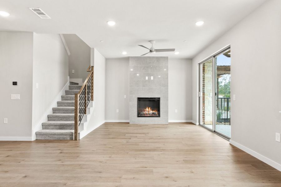 Spacious, unfurnished interior of a new home in The Tribute, The Colony (Image 21). Spacious, unfurnished interior of a new home in The Tribute, The Colony (Image 21).