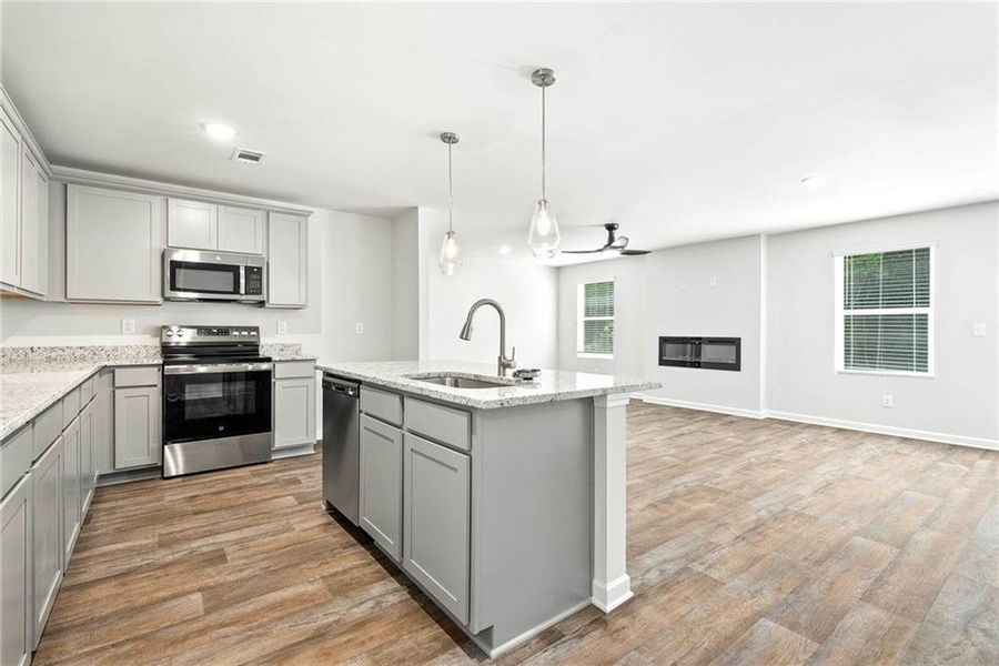Furnished interior view inside a new home in Jones Crossing, Hogansville (Image 8).