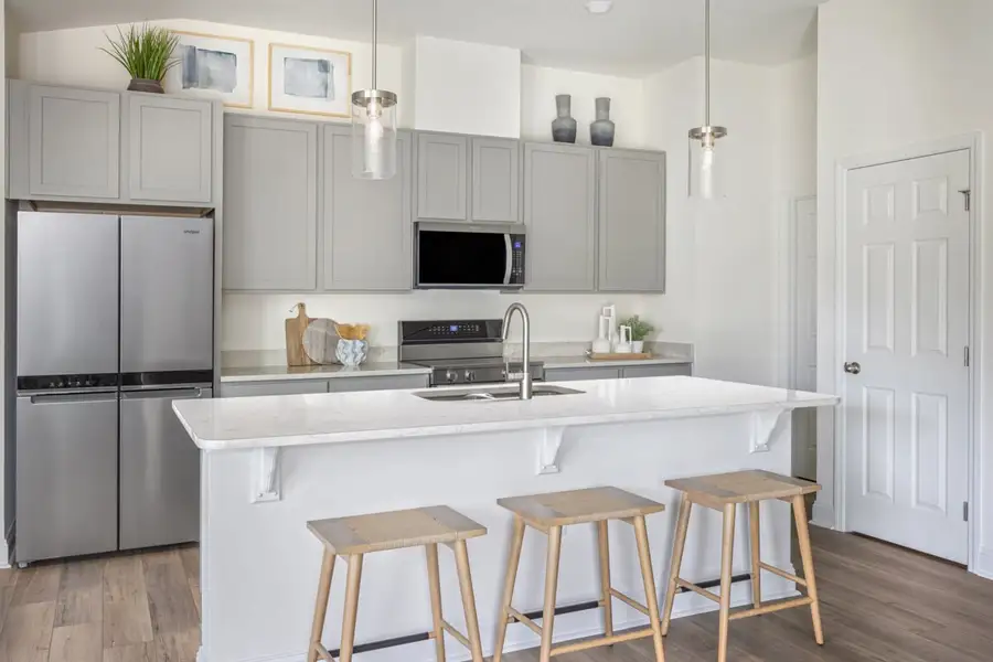 Representative furnished interior of a home built from the 1638 Modeled by KB Home in Seaton Hollow, Jacksonville (Image 5).