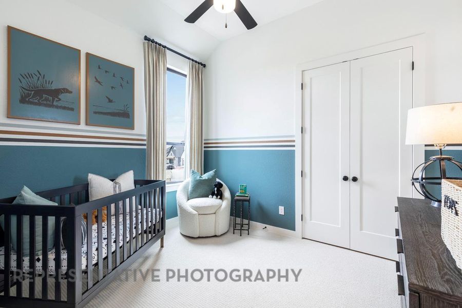 Furnished interior view inside a new home in Parkside On The River: 50ft. lots, Georgetown (Image 35).