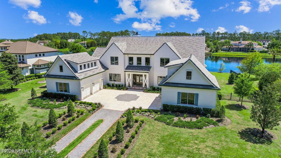 Front exterior of a new home in , Jacksonville, FL, highlighting curb appeal (Image 24).