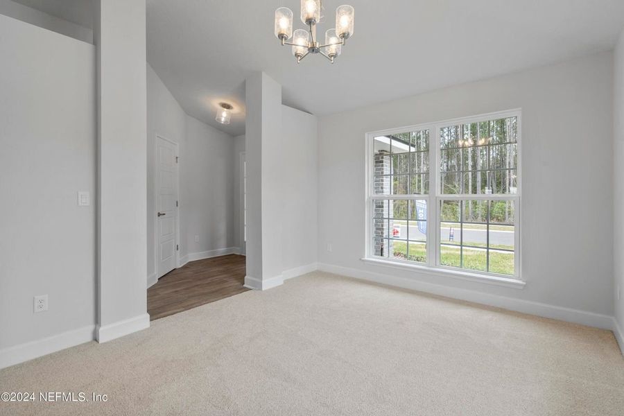 Representative unfurnished interior of a home built from the 2020 by Adams Homes in Winding Oaks, Weeki Wachee (Image 10). Representative unfurnished interior of a home built from the 2020 by Adams Homes in Winding Oaks, Weeki Wachee (Image 10).