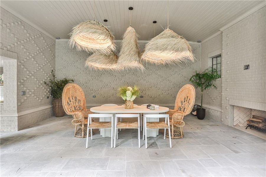 Furnished interior view inside a new home in , Atlanta (Image 18).