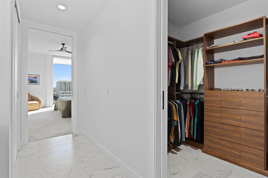 Furnished interior view inside a new home in , St. Petersburg (Image 16).