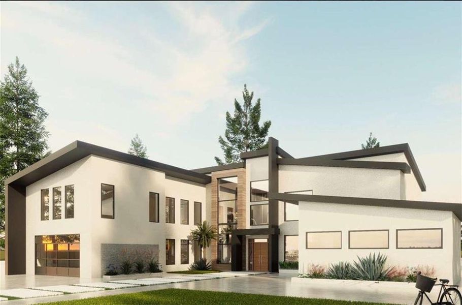 Front exterior of a new home in , McDonough, GA, highlighting curb appeal (Image 3).