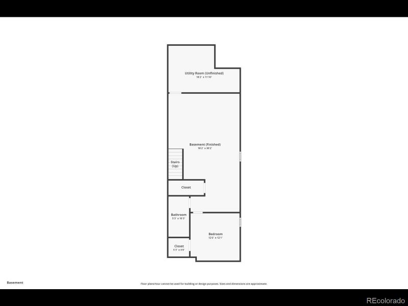 2D floor plan layout of this home in , Colorado Springs, CO (Image 5). 2D floor plan layout of this home in , Colorado Springs, CO (Image 5).