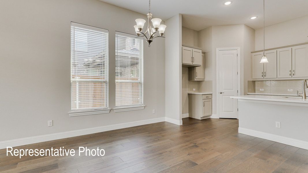 Furnished interior view inside a new home in Solterra Texas, Mesquite (Image 6).