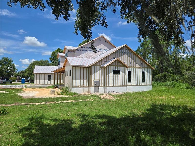 In-progress construction of a new home in , Howey-in-the-Hills, FL (Image 39).