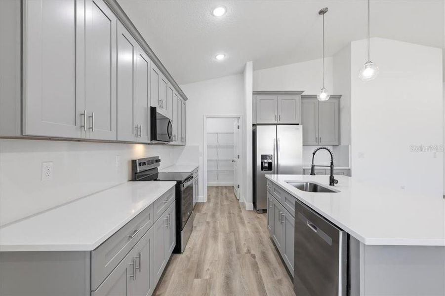 Furnished interior view inside a new home in , Haines City (Image 4).